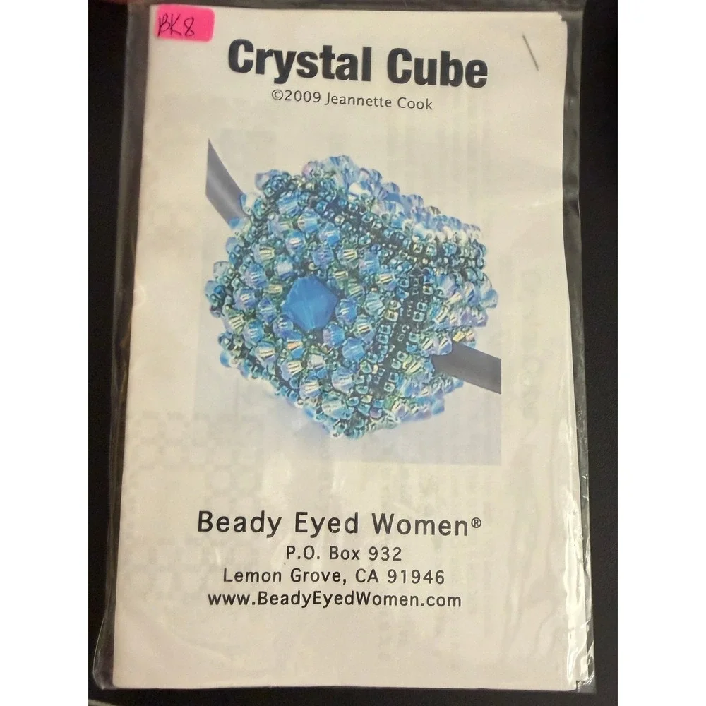 Jewelry Beading Kit Crystal Cube by Jeanette Cook